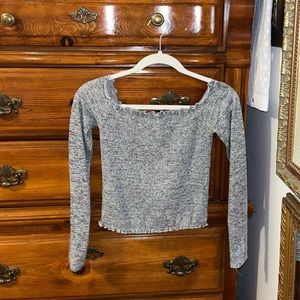 Gray Hollister Sweater